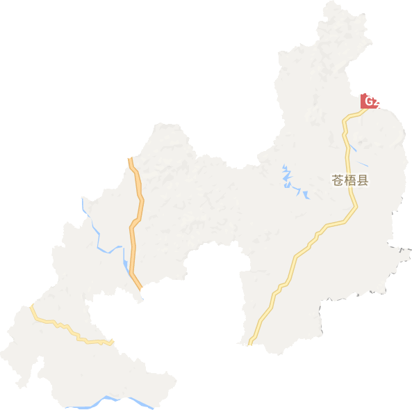 苍梧县电子地图
