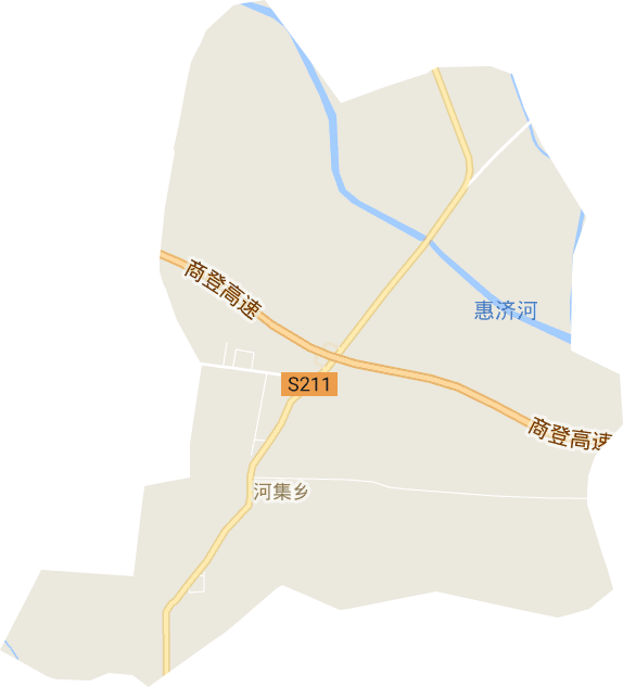 河集乡电子地图