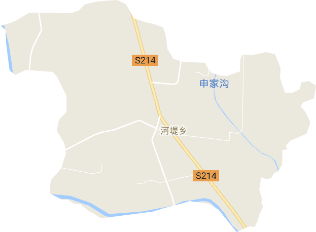 河堤乡电子地图