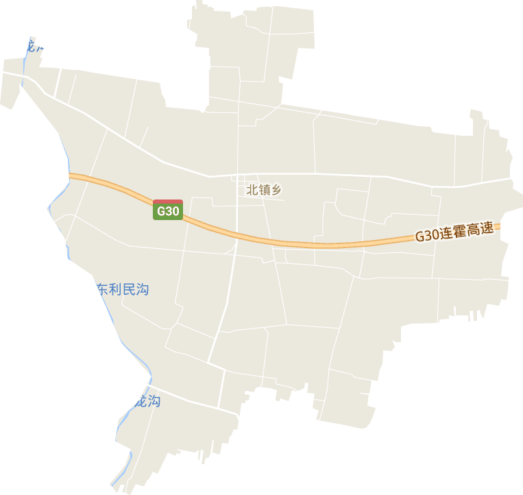 北岭镇电子地图