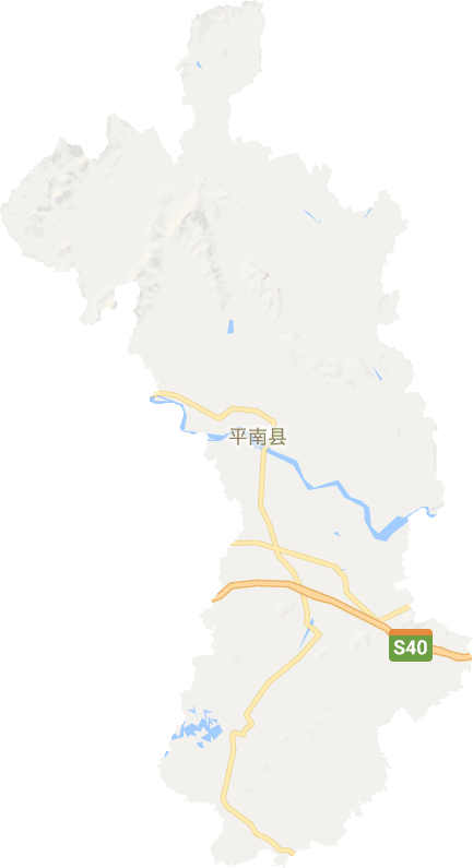 平南县电子地图