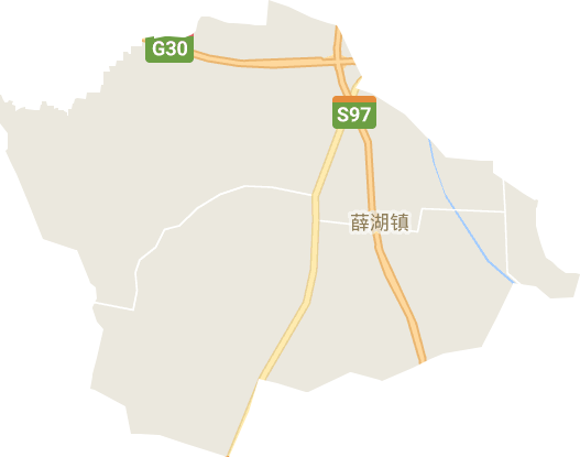 薛湖镇电子地图