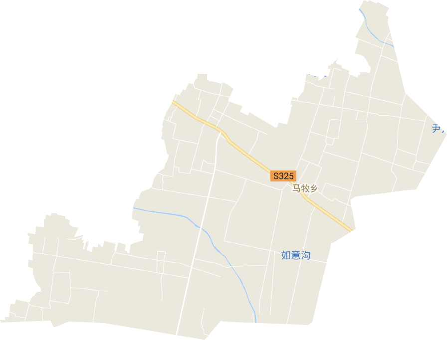 马牧镇电子地图
