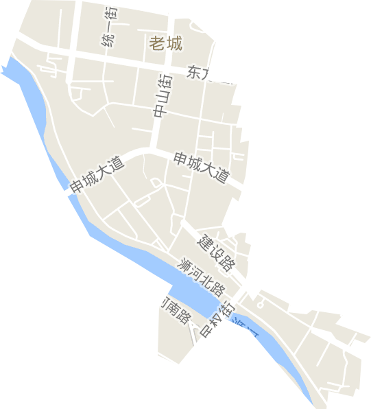 老城街道电子地图