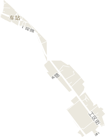 车站街道电子地图