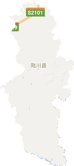 陆川县电子地图