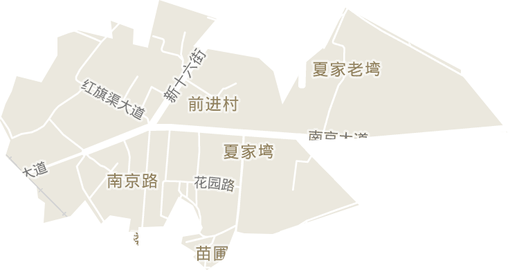 南京路办事处电子地图