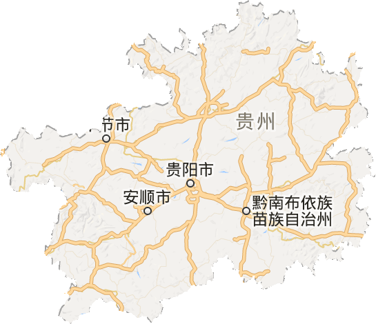贵州省电子地图