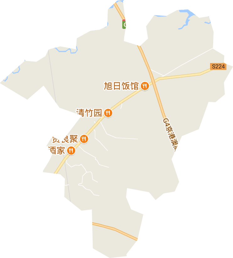 农村高清地图