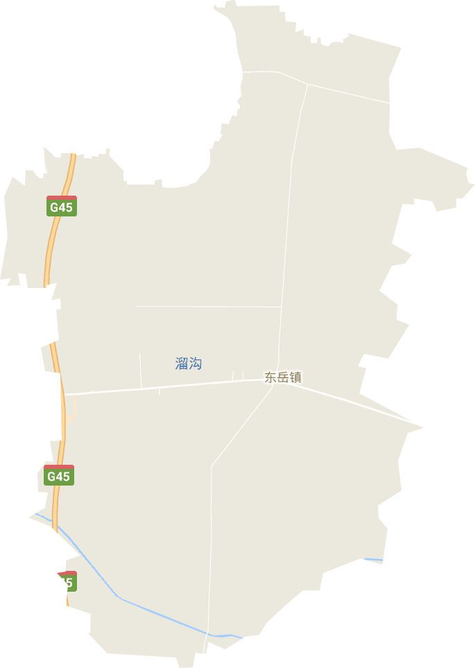 东岳镇电子地图