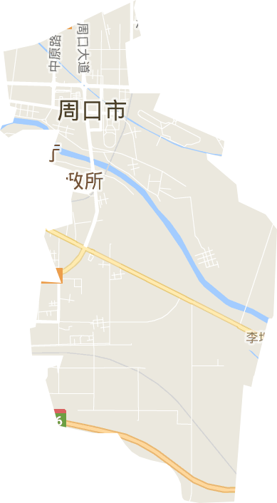文昌办事处电子地图