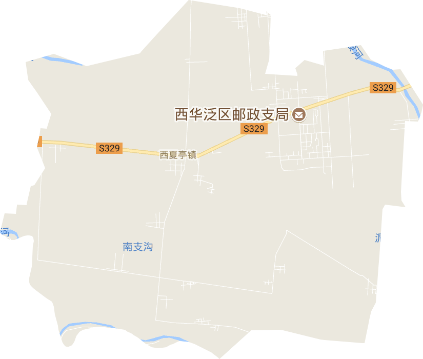 西夏亭镇电子地图