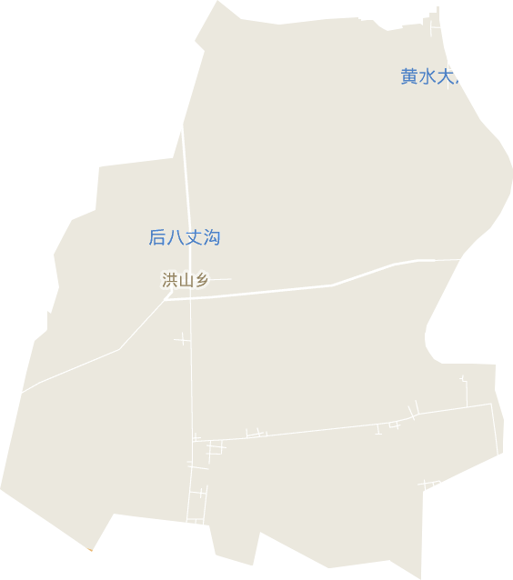 洪山乡电子地图