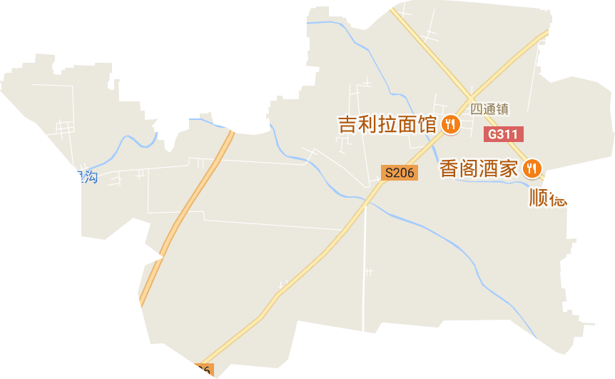 四通镇电子地图