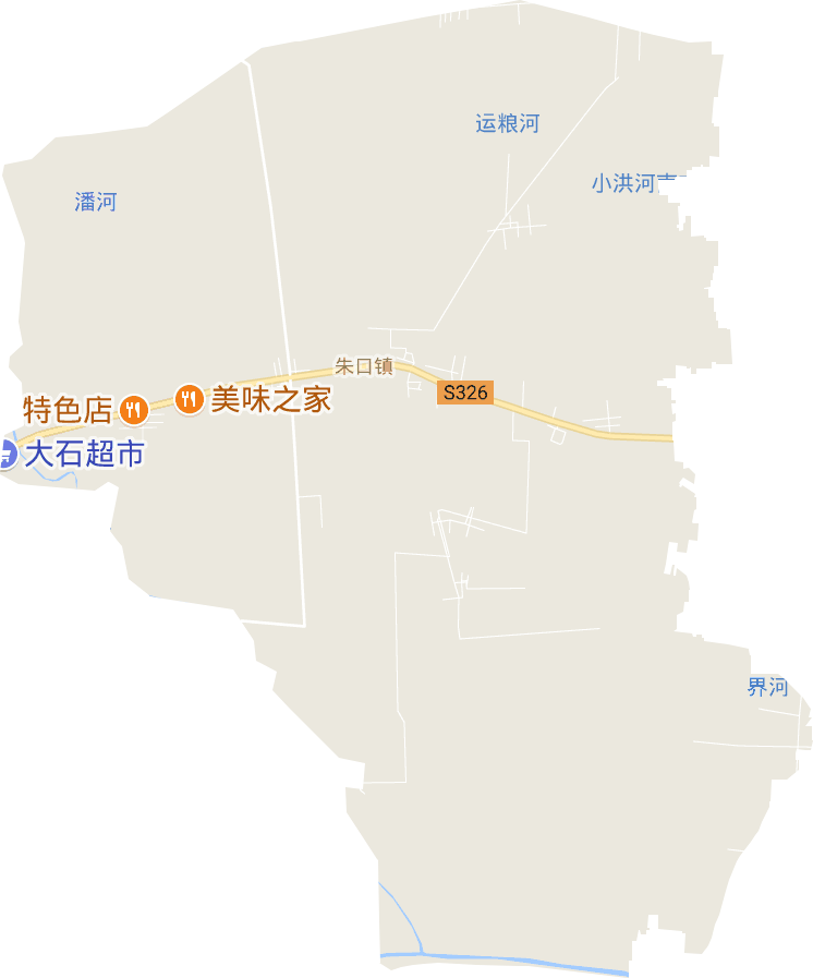 朱口镇电子地图