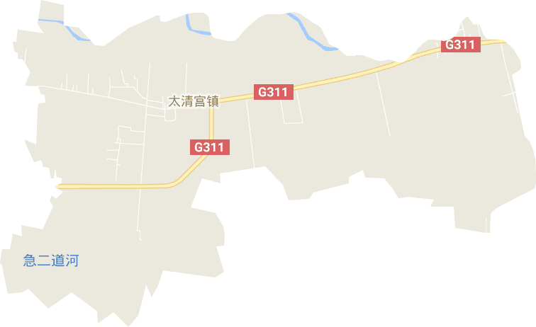 太清宫镇电子地图