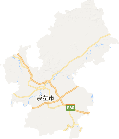 江州区电子地图