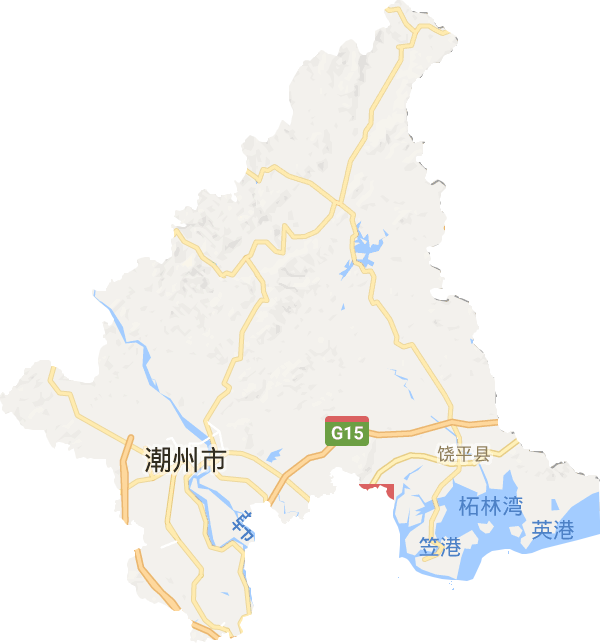 潮州市电子地图
