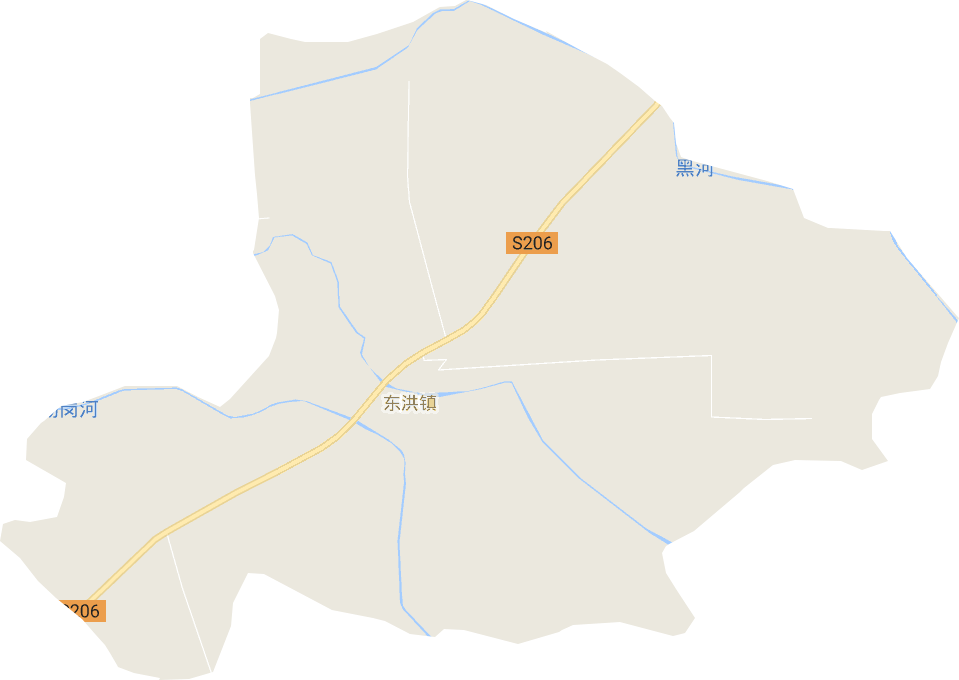 东洪镇电子地图