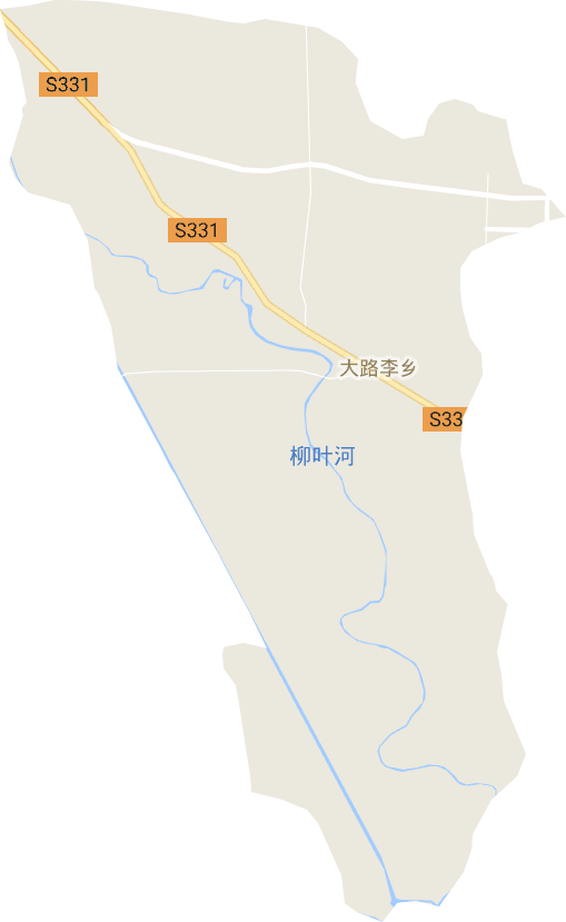 大路李乡电子地图