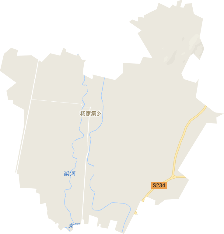 杨家集乡电子地图