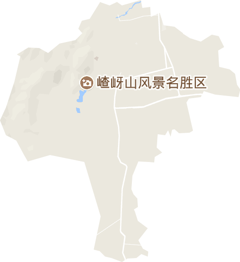 查岈山风景区电子地图