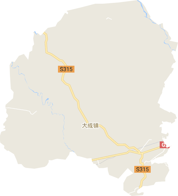 大成镇电子地图