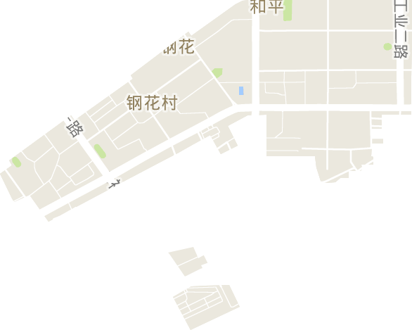 钢花村街道电子地图