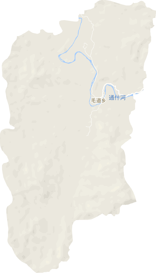 毛道乡电子地图