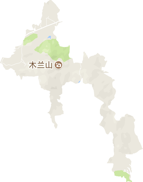 木兰山风景区电子地图