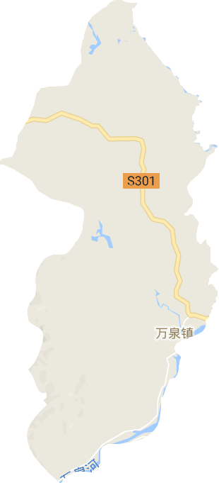 万泉镇电子地图