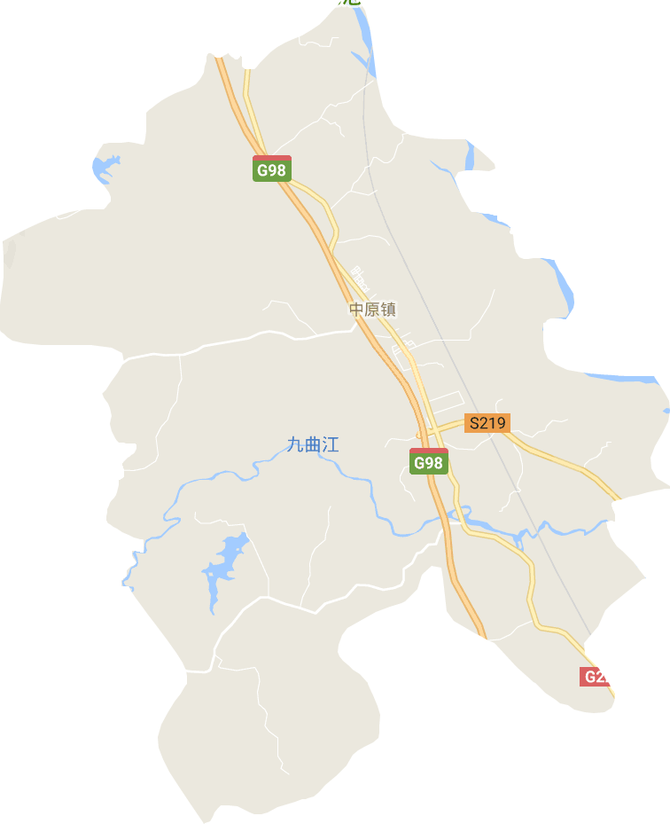 中原镇电子地图