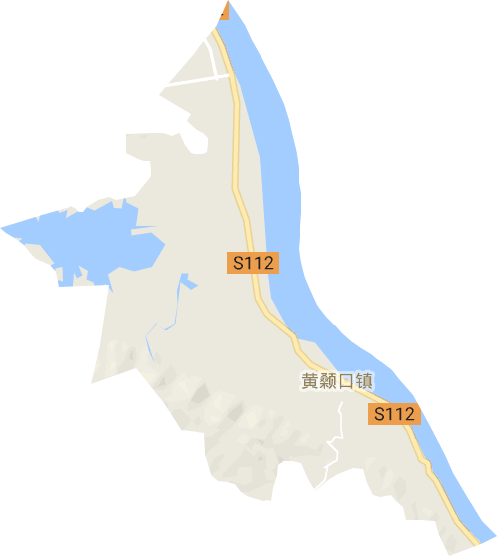 黄颡口镇电子地图