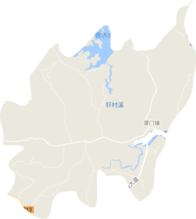 潭门镇电子地图
