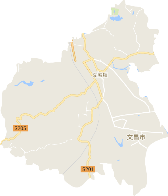 文城镇电子地图