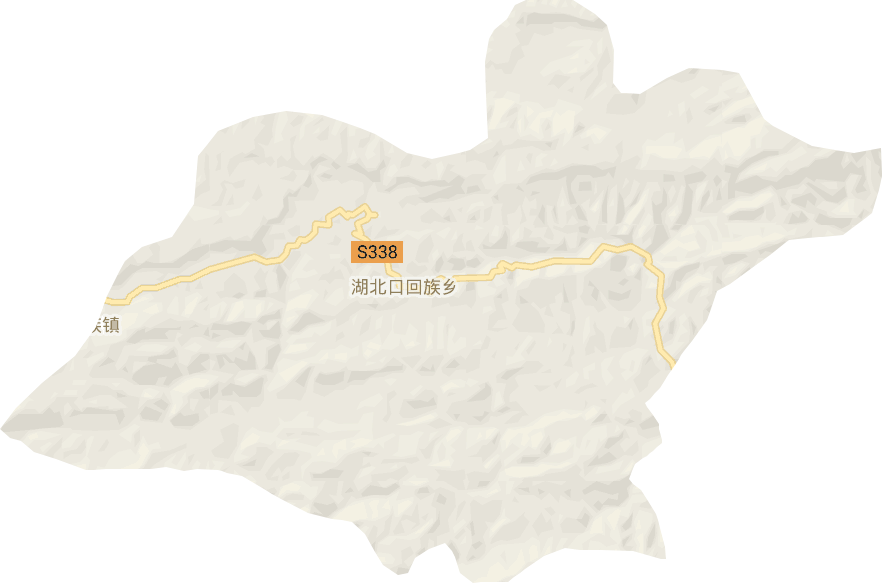 湖北口回族乡电子地图