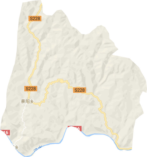 景阳乡电子地图