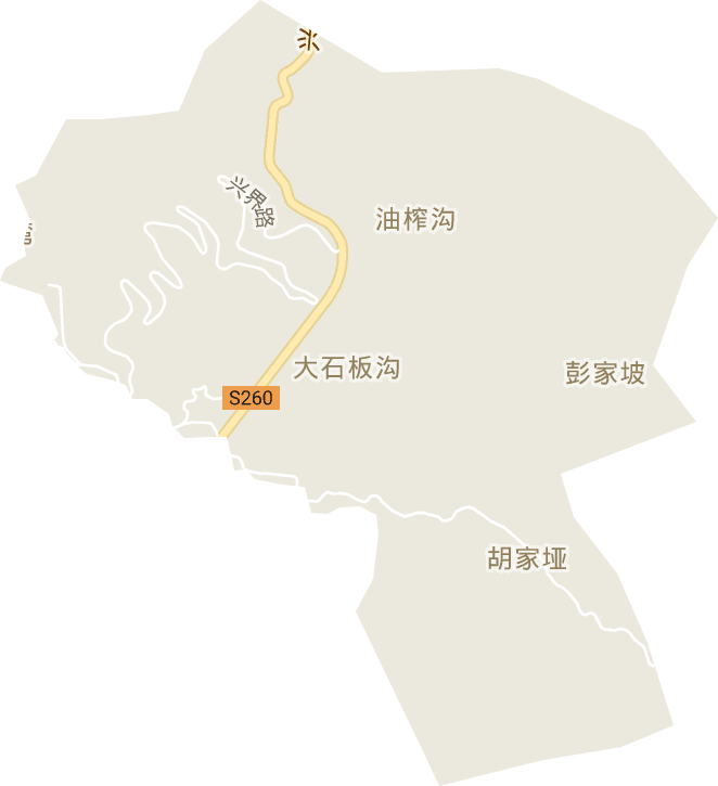 龙王垭茶场电子地图