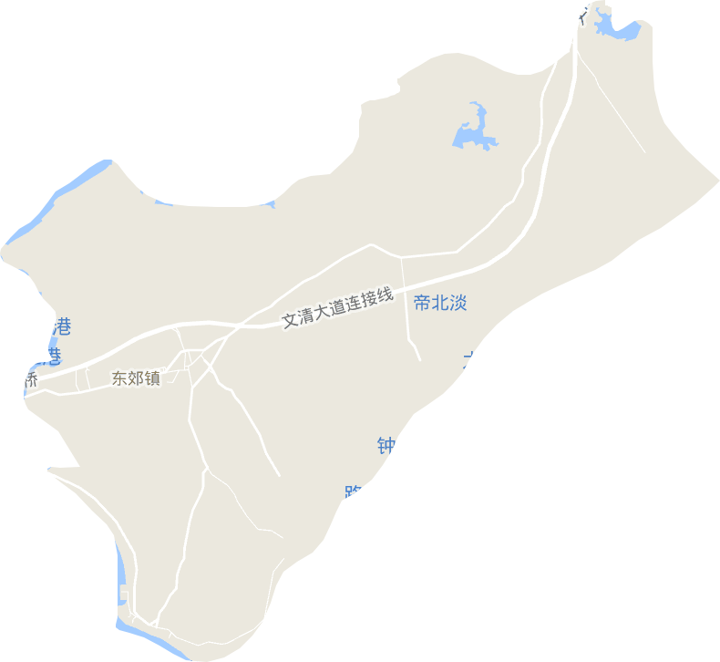东郊镇电子地图