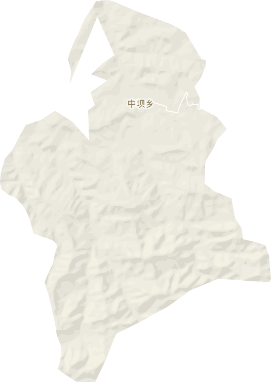 中坝乡电子地图