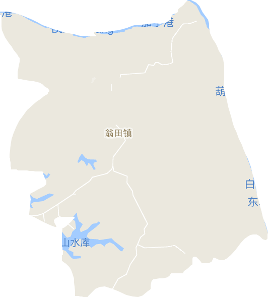 翁田镇电子地图