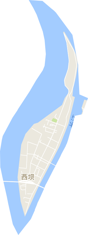 西坝街道电子地图