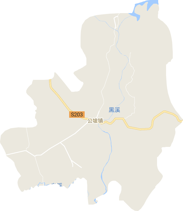 公坡镇电子地图