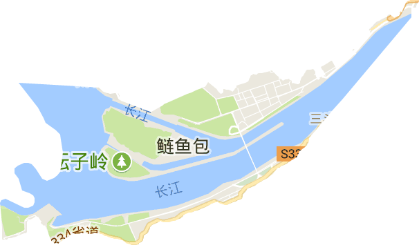 三峡坝区电子地图