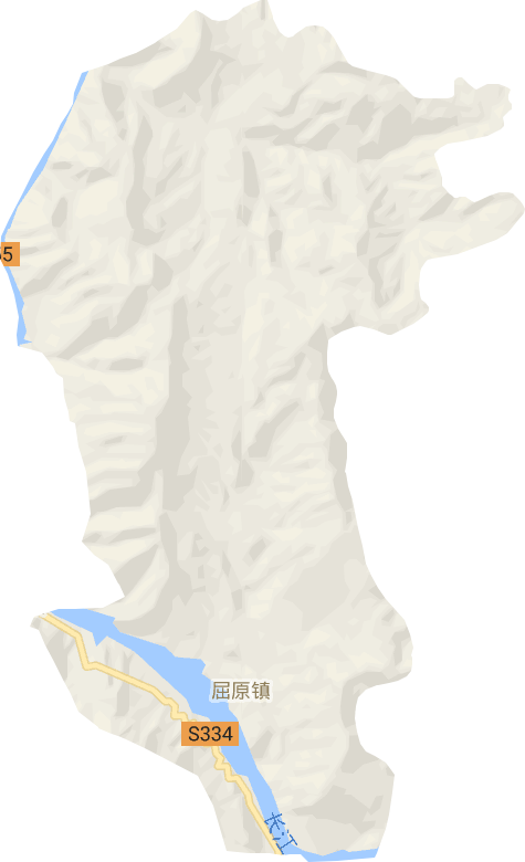 屈原镇电子地图