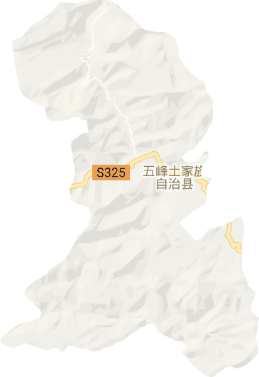 五峰镇电子地图