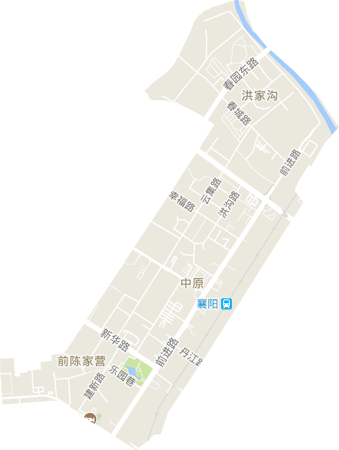中原街道电子地图
