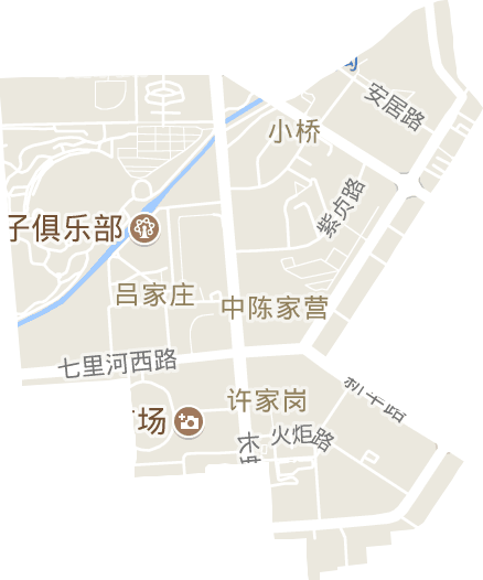 高新区紫贞街道电子地图