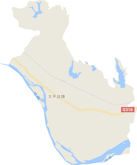 太平店镇电子地图