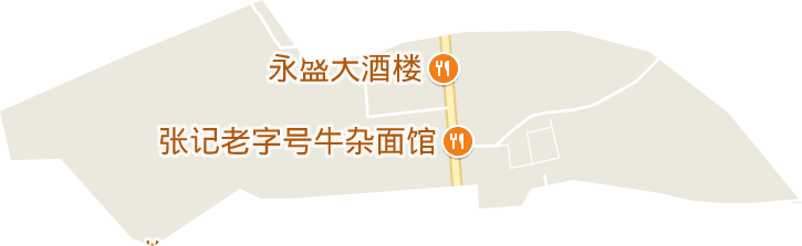 襄北农场电子地图